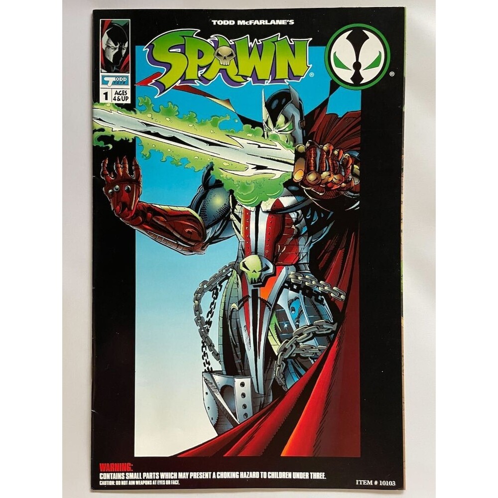 Medieval Spawn Figure #1 – Dark Ages – Todd’s Toys Variant, Image Comics, 1994